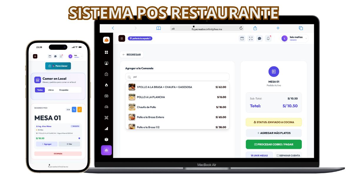 SISTEMA DE RESTAURANTE 